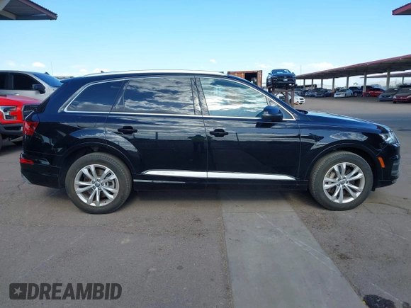 2017 Audi Q7 Premium Plus with VIN WA1LAAF75HD047107, listed as a IAAI auction lot 42056200 with 94,696 mi miles. Bid and sale history available at carsss.com. Image 12.