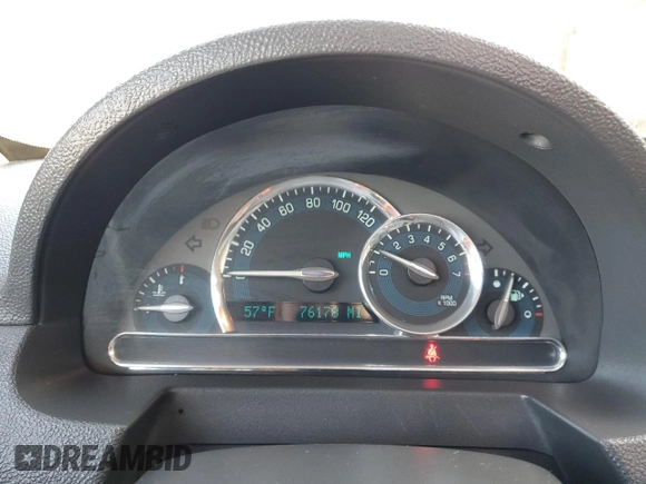 2009 Chevrolet HHR 1LT with VIN 3GNCA23B29S606691, listed as a Copart auction lot 51526105 with 76,178 mi miles and Salvage Title. Bid and sale history available at carsss.com. Image 9.