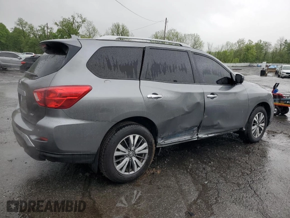 2020 Nissan Pathfinder S with VIN 5N1DR2AM0LC644908, listed as a Copart auction lot 56165085 with 48,331 mi miles and Salvage title. Bid and sale history available at DreamBid. Image 3.