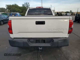2019 Toyota Tundra SR with VIN 5TFRM5F10KX142691, listed as a Copart auction lot 83976374 with 45,679 mi miles and Salvage title. Bid and sale history available at DreamBid. Image 6.
