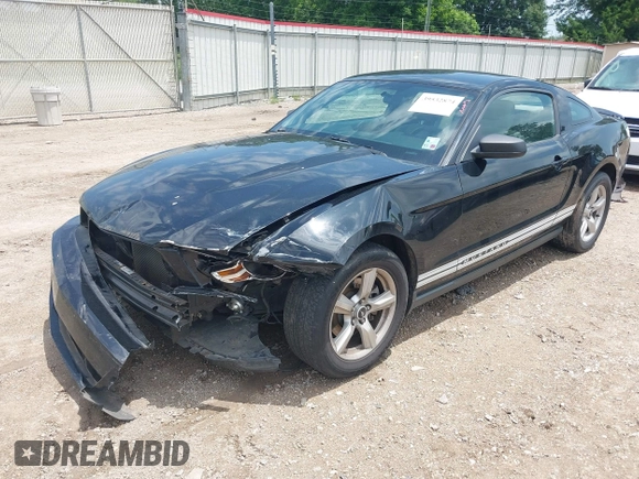 2012 Ford Mustang V6 Premium with VIN 1ZVBP8AM2C5241616, listed as a IAAI auction lot 39532874 with 182,263 mi miles. Bid and sale history available at carsss.com. Image 2.