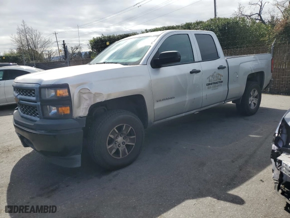 2014 Chevrolet Silverado 1500 Work Truck with VIN 1GCRCPEH7EZ309893, listed as a Copart auction lot 47473335 with 253,954 mi miles and Non Repairable. Bid and sale history available at carsss.com. Image 1.