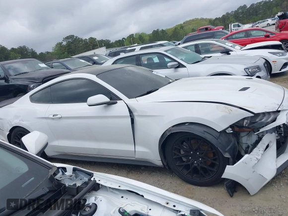 2022 Ford Mustang EcoBoost with VIN 1FA6P8TH7N5100487, listed as a IAAI auction lot 41948342 with 58,802 mi miles and . Bid and sale history available at DreamBid. Image 13.