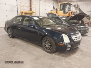 2005 Cadillac STS with VIN 1G6DC67AX50201697, listed as a IAAI auction lot 41822466 with 122,089 mi miles. Bid and sale history available at carsss.com. Image 1.