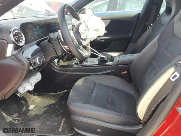 2023 Mercedes-Benz CLA with VIN W1K5J4GB1PN418006, listed as a Copart auction lot 46651255 with 19,887 mi miles and Salvage Title. Bid and sale history available at carsss.com. Image 7.