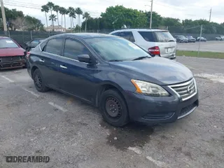 2014 Nissan Sentra SR with VIN 3N1AB7AP0EY327405, listed as a IAAI auction lot 41634407 with 139,637 mi miles. Bid and sale history available at carsss.com. Image 1.
