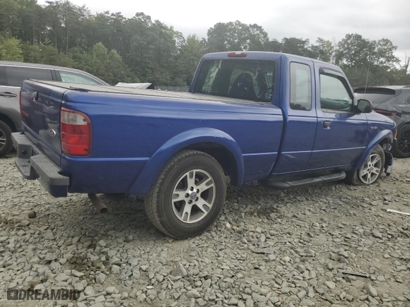 2003 Ford Ranger XL Fleet with VIN 1FTYR44VX3TA23486, listed as a Copart auction lot 78978694 with 74,920 mi miles and Non Repairable. Bid and sale history available at carsss.com. Image 3.