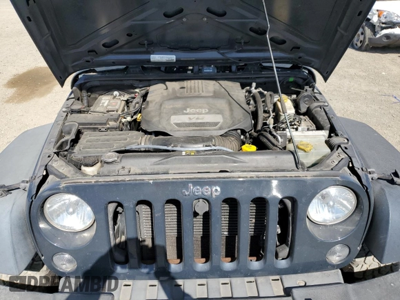 2017 Jeep Wrangler Willys Wheeler with VIN 1C4AJWAG6HL502148, listed as a Copart auction lot 56337435 with 183,552 mi miles and Clean title. Bid and sale history available at DreamBid. Image 12.