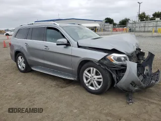 2015 Mercedes-Benz GL-Class GL 450 with VIN 4JGDF6EE9FA469965, listed as a Copart auction lot 55164434 with Not Provided miles and Salvage Title. Bid and sale history available at carsss.com. Image 4.