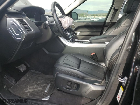 2018 Land Rover Range Rover Sport SE with VIN SALWG2RV3JA401532, listed as a Copart auction lot 53445985 with 0 mi miles and Salvage Title. Bid and sale history available at carsss.com. Image 7.