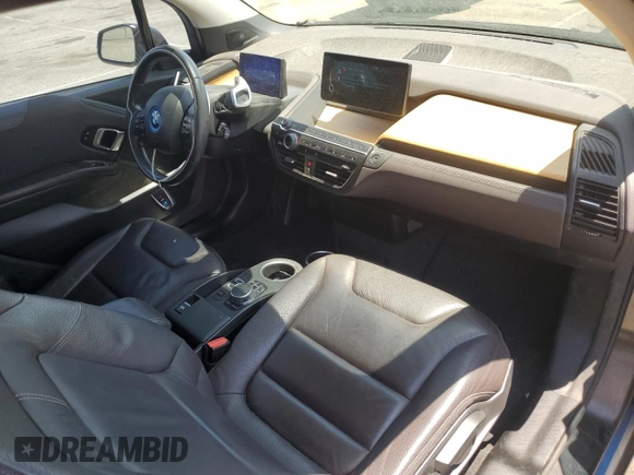 2017 BMW i3 with VIN WBY1Z8C32HV892635, listed as a Copart auction lot 57505265 with 93,399 mi miles and Salvage title. Bid and sale history available at DreamBid. Image 8.