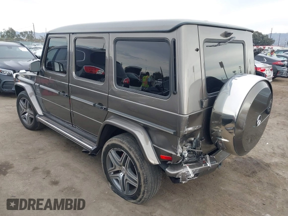 2016 Mercedes-Benz G-Class AMG G 63 with VIN WDCYC7DF8GX247425, listed as a IAAI auction lot 40947034 with 95,869 mi miles. Bid and sale history available at carsss.com. Image 3.