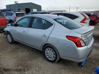 2019 Nissan Versa Sedan SV with VIN 3N1CN7AP8KL800072, listed as a Copart auction lot 50258225 with 36,604 mi miles and Salvage Title. Bid and sale history available at carsss.com. Image 2.