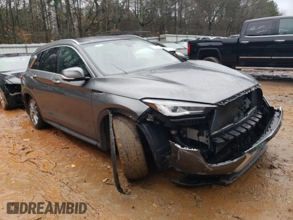 2019 Infiniti QX50 LUXE with VIN 3PCAJ5M34KF124215, listed as a Copart auction lot 37512063 with 36,403 mi miles. Bid and sale history available at carsss.com. Image 4.