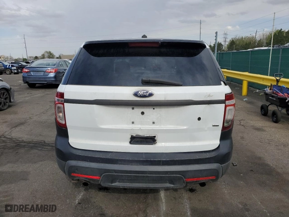 2014 Ford Utility Police Interceptor with VIN 1FM5K8ARXEGC51517, listed as a Copart auction lot 53895455 with 180,233 mi miles and Clean Title. Bid and sale history available at carsss.com. Image 6.