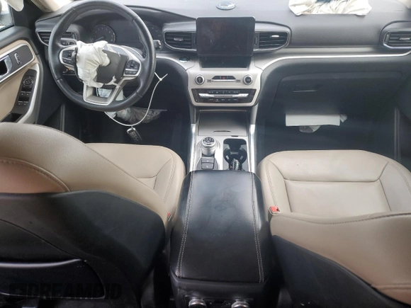 2020 Ford Explorer XLT with VIN 1FMSK8DH0LGC88692, listed as a Copart auction lot 41575285 with 133,353 mi miles and Salvage Title. Bid and sale history available at carsss.com. Image 8.
