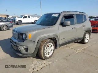 2019 Jeep Renegade Latitude with VIN ZACNJABB7KPK43919, listed as a Copart auction lot 64630125 with 5,193 mi miles and Clean title. Bid and sale history available at DreamBid. Image 1.