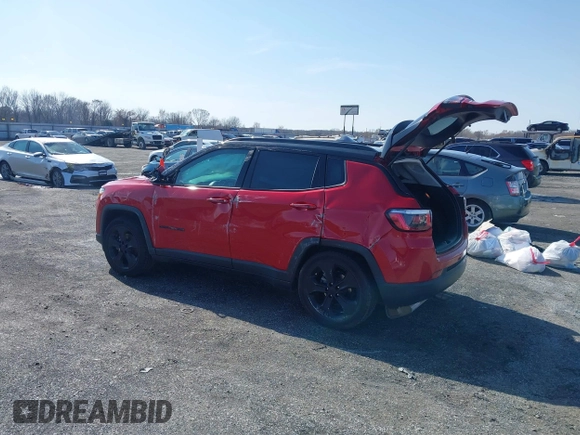 2020 Jeep Compass Altitude с VIN 3C4NJCBB4LT141082, выставлен на аукционе IAAI как лот 41553489 с пробегом 73 721 миль миль и . История ставок и продаж доступна на DreamBid. Изображение 3.