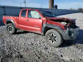 2009 Toyota Tacoma with VIN 5TEUU42N89Z635759, listed as a Copart auction lot 44742045 with 0 mi miles and Salvage Title. Bid and sale history available at carsss.com. Image 4.