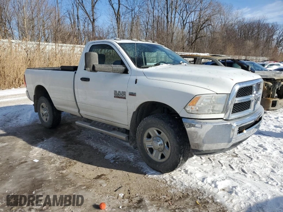 2018 Ram 2500 Tradesman with VIN 3C6MR5AJ3JG364025, listed as a Copart auction lot 42333365 with 48,052 mi miles and Salvage Title. Bid and sale history available at carsss.com. Image 4.
