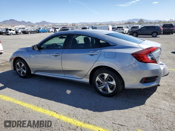 2019 Honda Civic LX with VIN 2HGFC2F66KH548402, listed as a Copart auction lot 51483625 with 70,762 mi miles and Salvage Title. Bid and sale history available at DreamBid. Image 2.