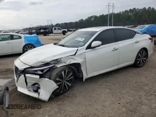2019 Nissan Altima 2.5 Platinum with VIN 1N4BL4FV5KC116098, listed as a Copart auction lot 46617745 with 80,798 mi miles and Salvage Title. Bid and sale history available at carsss.com. Image 1.