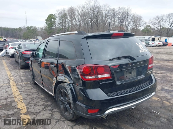 2019 Dodge Journey Crossroad with VIN 3C4PDCGGXKT717700, listed as a IAAI auction lot 41519645 with 105,985 mi miles and . Bid and sale history available at DreamBid. Image 3.