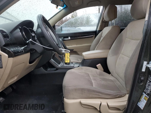 2011 Kia Sorento LX with VIN 5XYKT3A13BG112197, listed as a Copart auction lot 47756195 with 214,323 mi miles and Salvage Title. Bid and sale history available at carsss.com. Image 7.