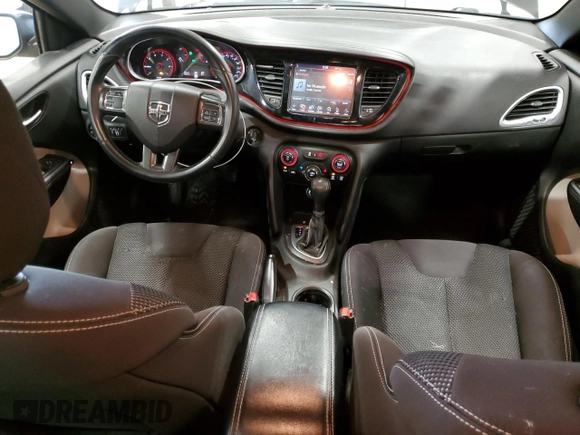 2014 Dodge Dart SXT with VIN 1C3CDFBB0ED907015, listed as a Copart auction lot 51106845 with 143,444 mi miles and Non Repairable. Bid and sale history available at carsss.com. Image 8.