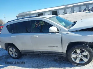 2014 Jeep Compass Latitude with VIN 1C4NJCEB1ED560365, listed as a IAAI auction lot 41348657 with 108,931 mi miles. Bid and sale history available at carsss.com. Image 12.