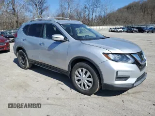 2017 Nissan Rogue S with VIN JN8AT2MV8HW020443, listed as a Copart auction lot 48401755 with 120,109 mi miles and Salvage Title. Bid and sale history available at carsss.com. Image 4.