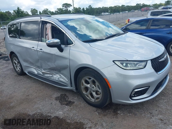 2023 Chrysler Pacifica Limited with VIN 2C4RC1GG8PR506134, listed as a IAAI auction lot 42554422 with 29,378 mi miles and . Bid and sale history available at DreamBid. Image 1.