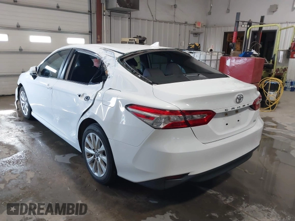 2019 Toyota Camry LE with VIN 4T1B11HK4KU853137, listed as a IAAI auction lot 41633785 with 67,629 mi miles and . Bid and sale history available at DreamBid. Image 3.