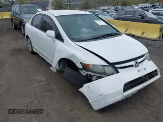 2006 Honda Civic LX with VIN 1HGFA16556L084177, listed as a IAAI auction lot 42053325 with 142,664 mi miles and . Bid and sale history available at DreamBid. Image 1.