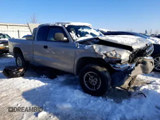 1999 Dodge Dakota SLT with VIN 1B7GG22X1XS282681, listed as a Copart auction lot 88292595 with Not Provided miles and Salvage Title. Bid and sale history available at carsss.com. Image 4.