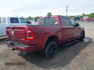 2022 Ram 1500 Laramie z VIN 1C6SRFJT0NN333200, wystawiony jako IAAI lot #42217219 z przebiegiem 27 332 mil mil oraz . Historia ofert i sprzedaży dostępna na DreamBid. Obrazek 4.