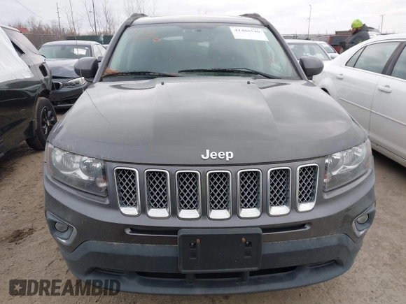 2016 Jeep Compass High Altitude Edition with VIN 1C4NJCEAXGD760221, listed as a IAAI auction lot 41486540 with 104,900 mi miles. Bid and sale history available at carsss.com. Image 6.