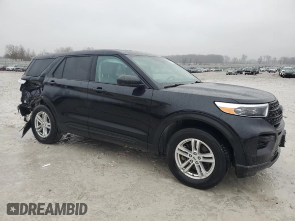2022 Ford Explorer with VIN 1FMSK8BH0NGA40108, listed as a Copart auction lot 86557984 with 70,806 mi miles and Salvage Title. Bid and sale history available at carsss.com. Image 4.