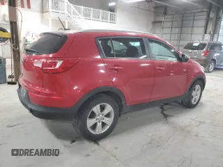 2012 Kia Sportage LX with VIN KNDPB3A29C7224695, listed as a Copart auction lot 53235665 with Not provided miles and Salvage title. Bid and sale history available at DreamBid. Image 3.
