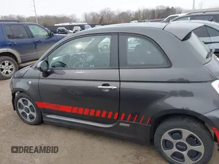 2016 FIAT 500e with VIN 3C3CFFGE1GT184091, listed as a IAAI auction lot 41335256 with 54,899 mi miles. Bid and sale history available at carsss.com. Image 14.