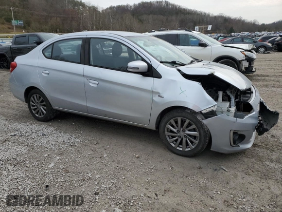 2018 Mitsubishi Mirage G4 SE with VIN ML32F4FJ4JHF15137, listed as a Copart auction lot 80578734 with 84,466 mi miles and Salvage Title. Bid and sale history available at carsss.com. Image 4.