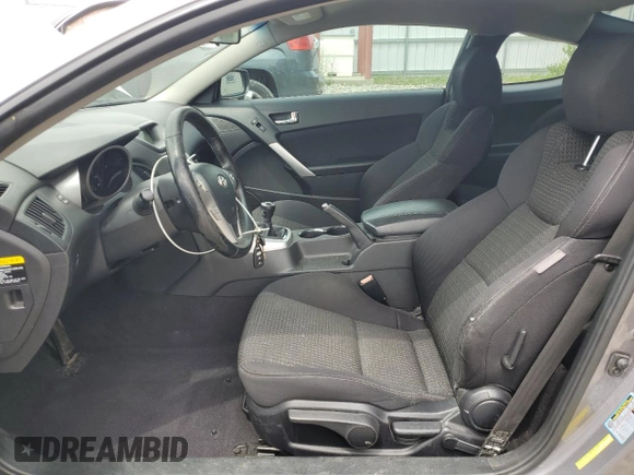 2010 Hyundai Genesis Coupe Premium with VIN KMHHT6KD7AU033984, listed as a Copart auction lot 64473465 with 95,512 mi miles and Clean title. Bid and sale history available at DreamBid. Image 7.