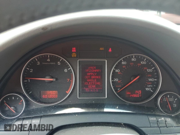 2005 Audi A4 1.8T SE with VIN WAULC68E05A066604, listed as a Copart auction lot 64644504 with 149,601 mi miles and Salvage Title. Bid and sale history available at carsss.com. Image 9.