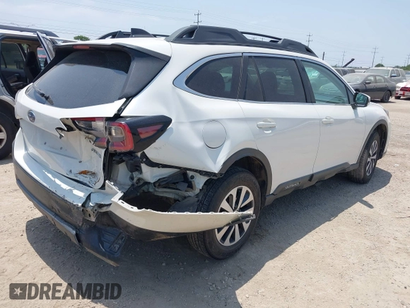 2020 Subaru Outback Premium with VIN 4S4BTACC7L3195766, listed as a IAAI auction lot 42299015 with 82,260 mi miles and . Bid and sale history available at DreamBid. Image 4.