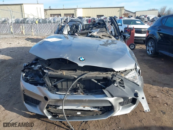 2019 BMW M5 Competition with VIN WBSJF0C58KB285959, listed as a IAAI auction lot 41867705 with 0 mi miles. Bid and sale history available at carsss.com. Image 12.