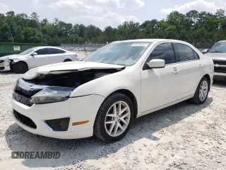 2012 Ford Fusion SEL with VIN 3FAHP0JG2CR307416, listed as a Copart auction lot 58978495 with 161,742 mi miles and Salvage title. Bid and sale history available at DreamBid. Image 1.