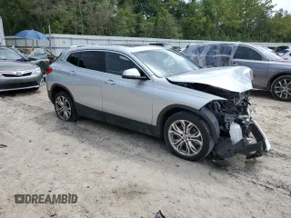 2018 BMW X2 sDrive28i with VIN WBXYJ3C39JEJ82814, listed as a Copart auction lot 59498615 with 74,550 mi miles and Salvage title. Bid and sale history available at DreamBid. Image 4.