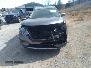 2017 Nissan Rogue SV with VIN KNMAT2MV9HP569896, listed as a IAAI auction lot 41734484 with 232,629 mi miles. Bid and sale history available at carsss.com. Image 12.
