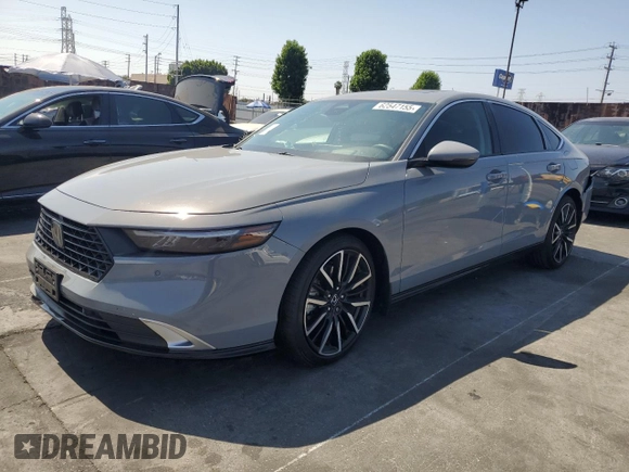 2024 Honda Accord Touring with VIN 1HGCY2F85RA002138, listed as a Copart auction lot 62547155 with Not provided miles and Salvage title. Bid and sale history available at DreamBid. Image 1.