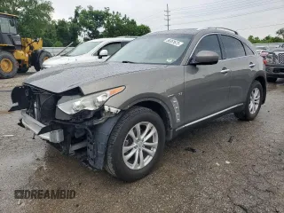 2016 Infiniti QX70 с VIN JN8CS1MW4GM751993, выставлен на аукционе Copart как лот 56351675 с пробегом Не указан миль и Списание • Salvage title. История ставок и продаж доступна на DreamBid. Изображение 1.